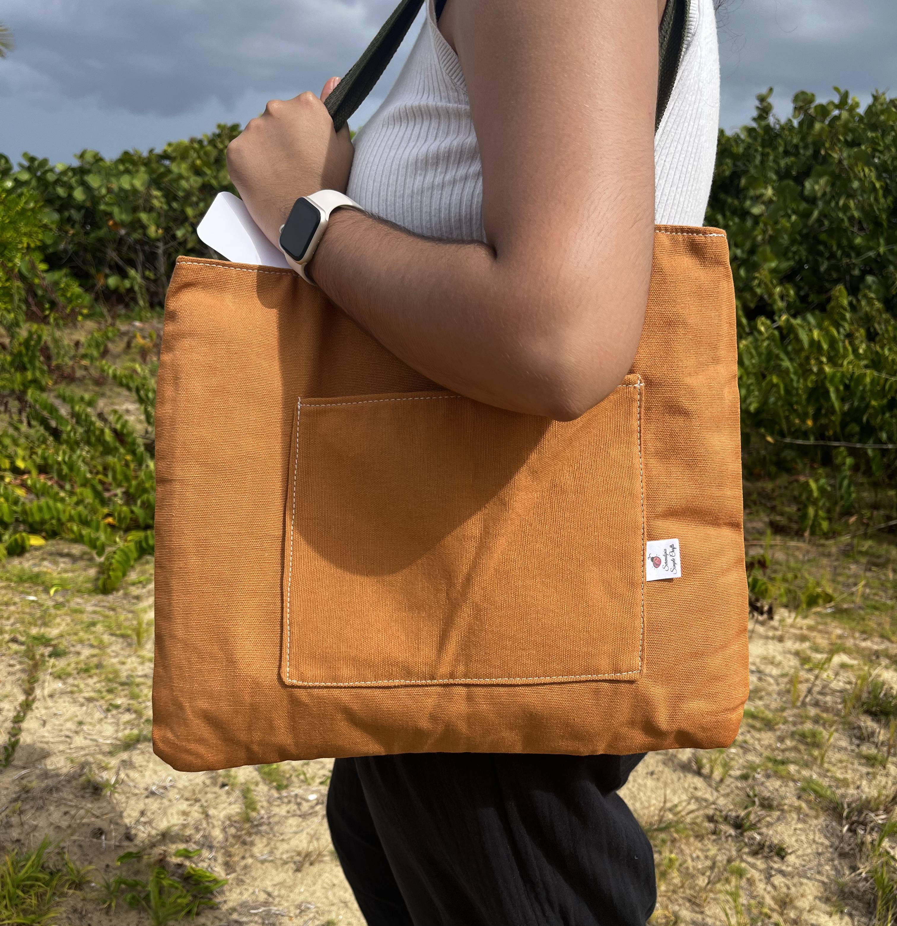 Brown Tote Bag