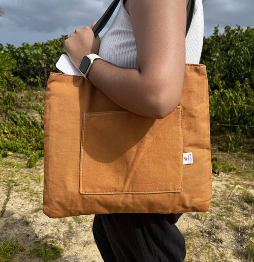 Brown Tote Bag