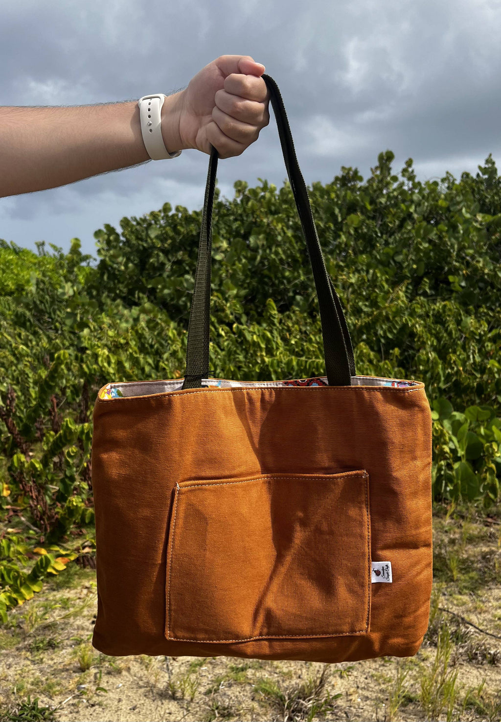 Brown Tote Bag