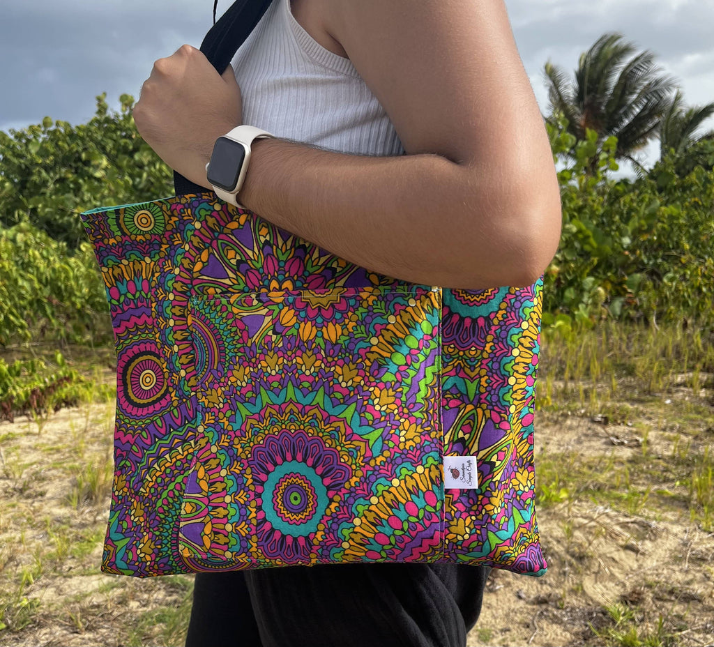 Fiesta Mandala Reversible Tote