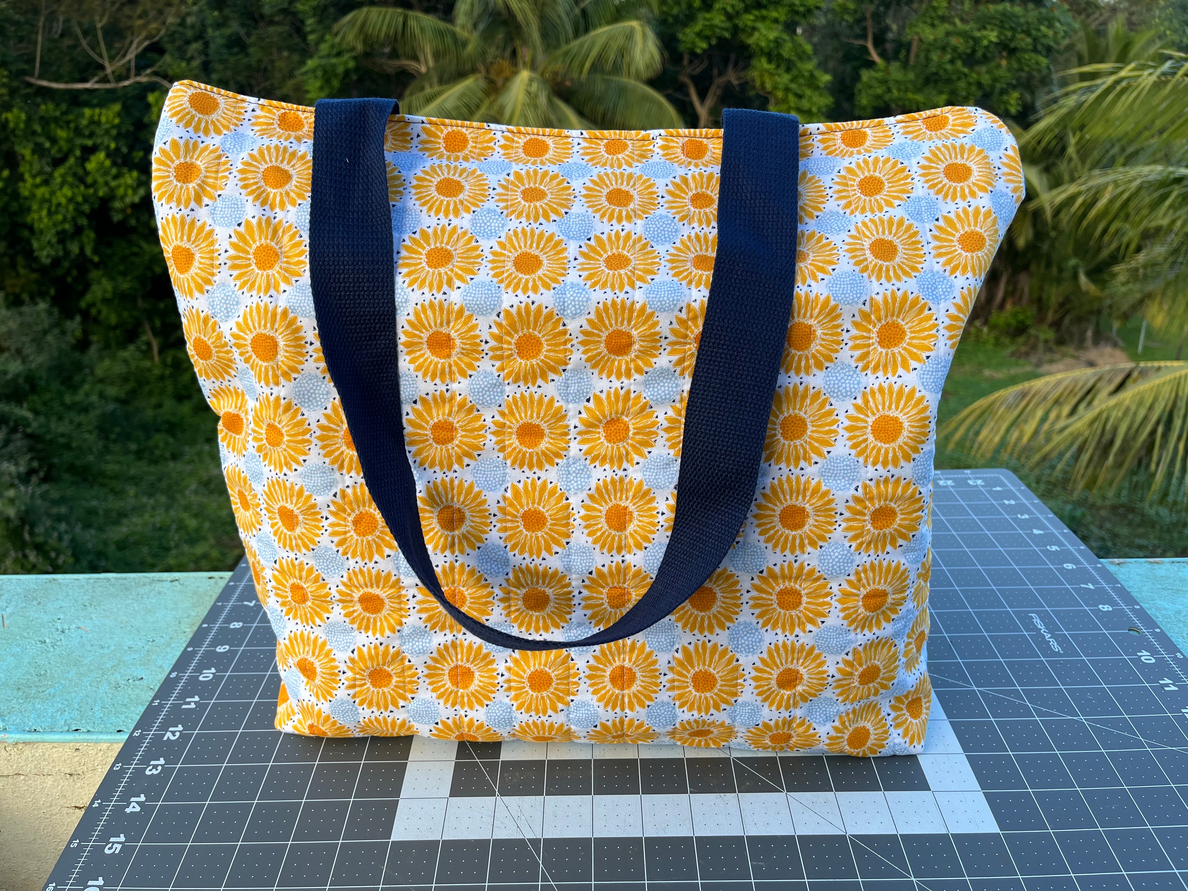 Sunflower Maxi Tote Bag