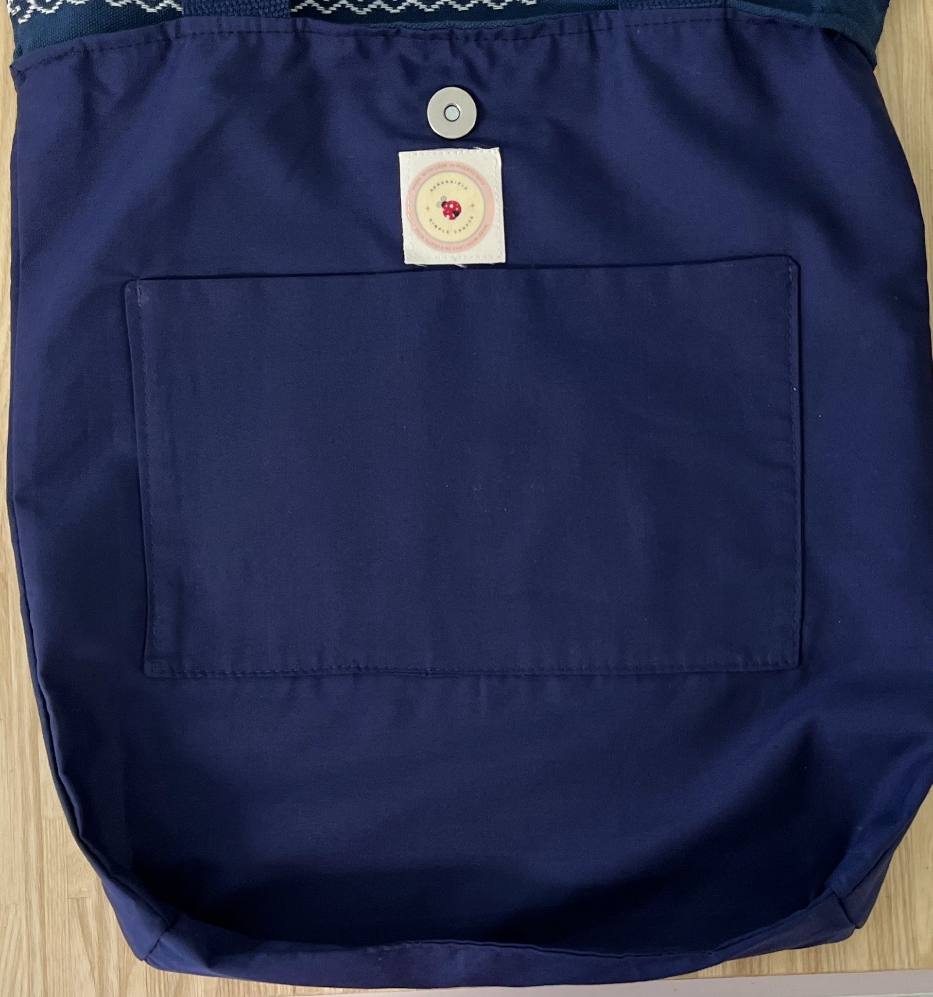 Indigo Maxi Tote Bag