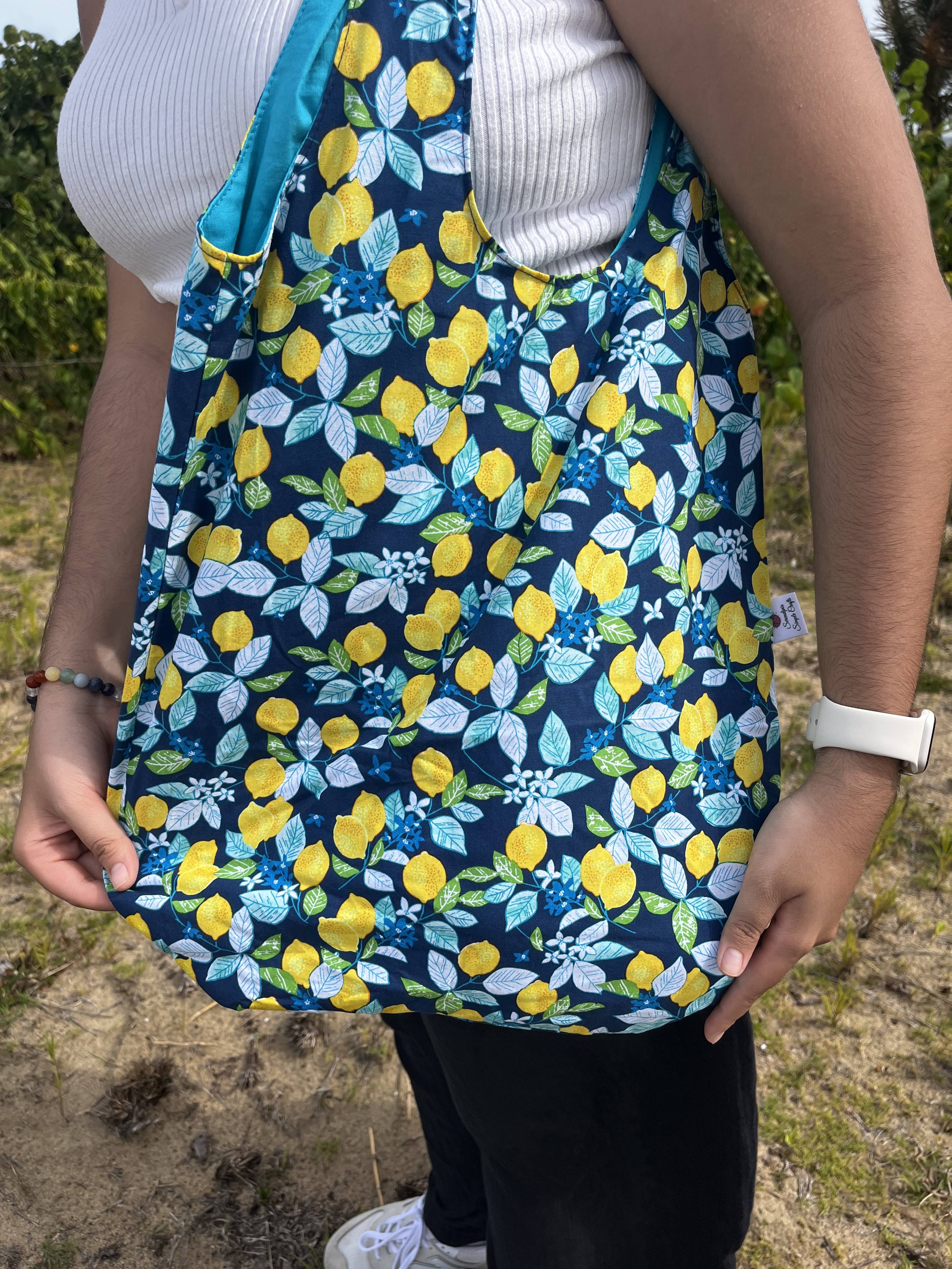 Lemon Print Bogo Bag