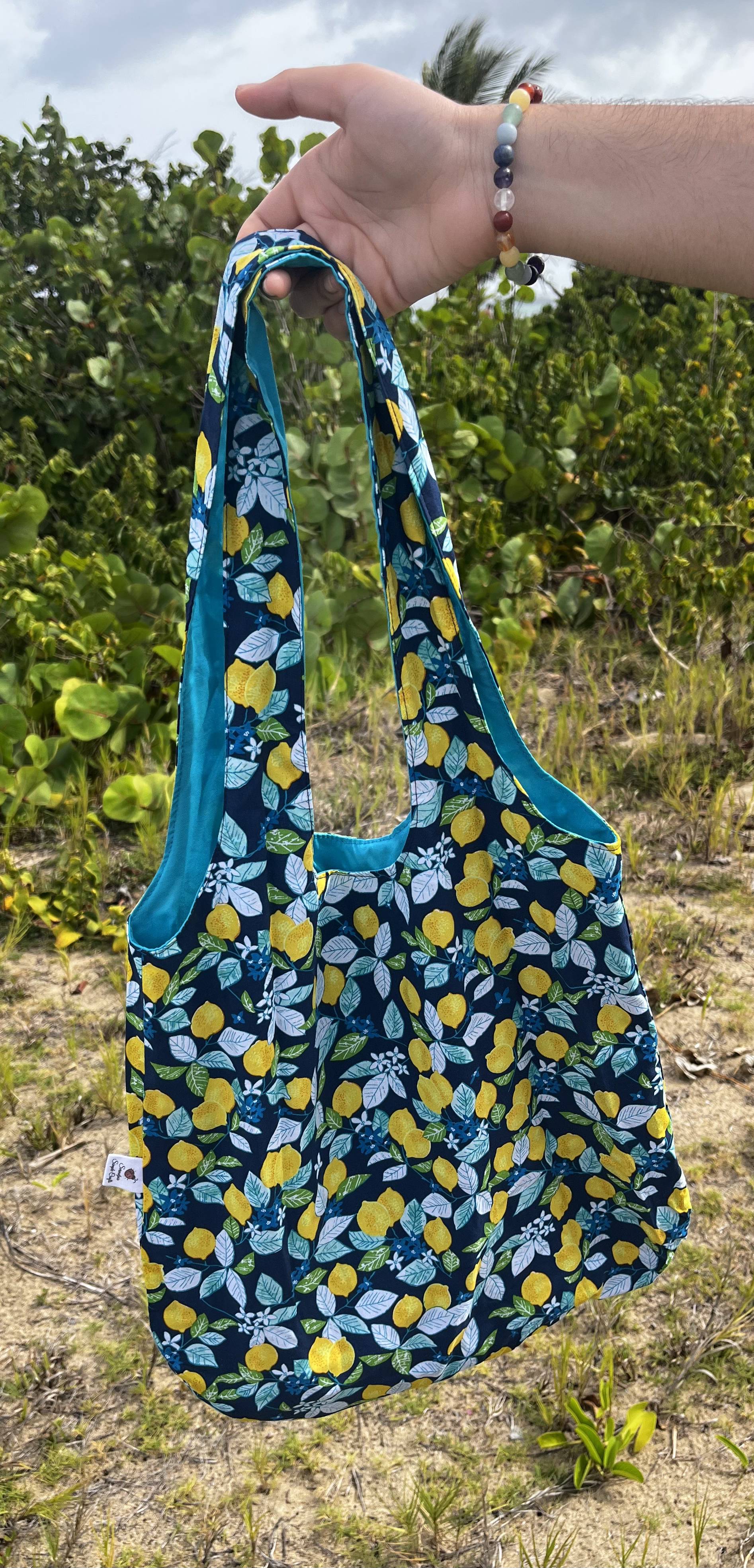 Lemon Print Bogo Bag