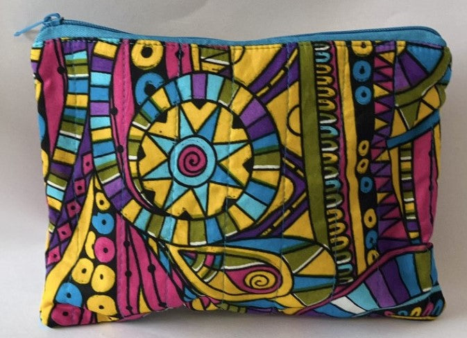 African Print Pouch